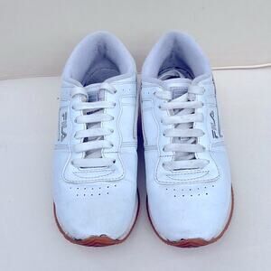 Fila Women’s Machu Sneakers Shoes White Low Top Lace Up Size 7